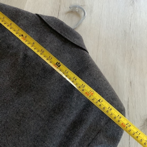 Jos A Bank 100% Camel‎ Hair Blazer size 40 Regular gray two buttons - Picture 13 of 16